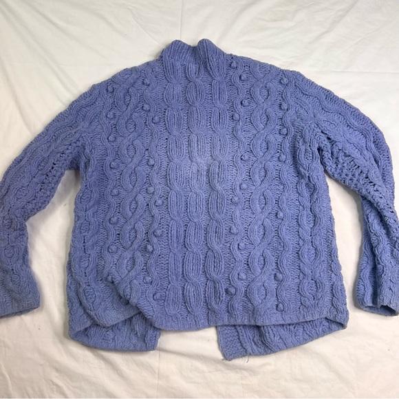 J. JILL Knit Cropped Cardigan Sweater Long Sleeve Button Down Small L041022 - Picture 2 of 5